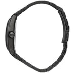 Maserati Triconic R8853139004 43mm Men’s Quartz Watch – Black Striped Dial & Black Link Bracelet