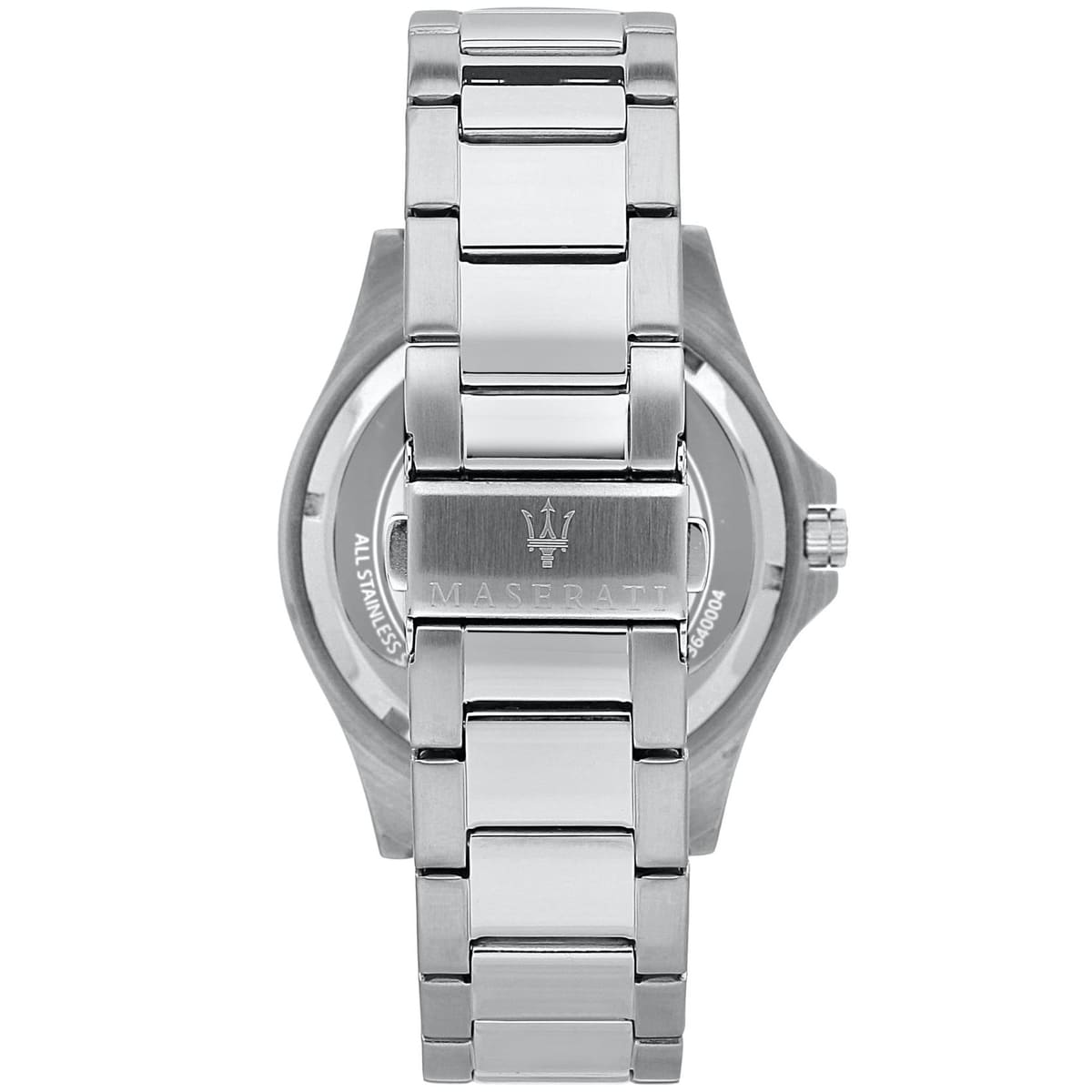 Maserati Sfida R8853140002 44mm Men’s Quartz Watch – Black Sunray Dial & Silver-Tone Link Bracelet