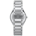 Maserati Stile R8853142006 45mm Men’s Quartz Watch – Blue Waffle-Textured Dial & Silver Link Bracelet