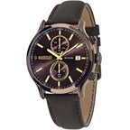 Maserati Epoca R8871618006 42mm Men’s Chronograph Watch – Brown Sunray Dial & Brown Leather Strap