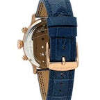 Maserati Epoca R8871618007 42mm Men’s Chronograph Watch – Blue Sunray Dial & Blue Croco-Embossed Leather Strap