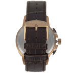 Maserati Ingegno R8871619001 45mm Men’s Chronograph Watch – Multi-Layered Brown Dial & Brown Croco-Embossed Leather Strap