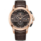 Maserati Ingegno R8871619001 45mm Men’s Chronograph Watch – Multi-Layered Brown Dial & Brown Croco-Embossed Leather Strap