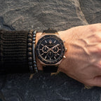 Maserati Stile R8871642001 45mm Men’s Chronograph Watch – Black Dial & Black Leather Strap