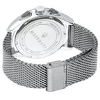 Maserati Traguardo R8873612005 45mm Men’s Chronograph Watch – Black Dial & Comfortable Milanese Mesh Stainless Steel Strap