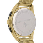 Maserati Traguardo R8873612010 45mm Men’s Chronograph Watch – Black Sunray Dial & Gold Stainless Steel Mesh Strap