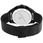 Maserati Traguardo R8873612031 45mm Men’s Chronograph Watch – Triple Black Sunray Dial & Black Stainless Steel Mesh Strap