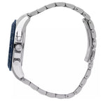 Maserati Traguardo R8873612043 45mm Men’s Chronograph Watch – Textured Blue Dial & Silver-Tone Link Bracelet