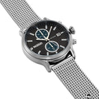 Maserati Epoca R8873618003 42mm Men’s Chronograph Watch – Gray Sunray Dial & Silver Stainless Steel Mesh Strap