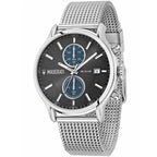 Maserati Epoca R8873618003 42mm Men’s Chronograph Watch – Gray Sunray Dial & Silver Stainless Steel Mesh Strap