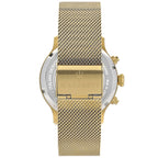 Maserati Epoca R8873618007 42mm Men’s Chronograph Watch – Black Sunray Dial & Gold Stainless Steel Mesh Strap