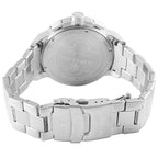Maserati Ingegno R8873619004 45mm Men’s Chronograph Watch – White High-Tech Dial & Silver-Tone Link Bracelet