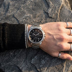 Maserati Successo R8873621001 44mm Men’s Chronograph Watch – Black Dial & Silver-Tone Link Bracelet