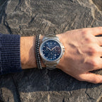 Maserati Successo R8873621002 44mm Men’s Chronograph Watch – Blue Sunray Dial & Silver-Tone Link Bracelet