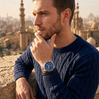 Maserati Sorpasso R8873624004 45mm Men’s Chronograph Watch – Blue Sunray Dial & Silver-Tone Link Bracelet