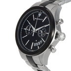 Maserati Circuito R8873627003 44mm Men’s Chronograph Watch – Black Dial & Two-Tone Link Bracelet