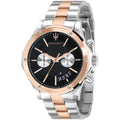 Maserati Circuito R8873627004 44mm Men’s Chronograph Watch – Black Dial & Two-Tone Link Bracelet