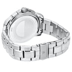 Maserati Royale R8873637003 45mm Men’s Chronograph Watch – Gray Striped Dial & Silver Link Bracelet