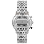Maserati Legend R8873638001 42mm Men’s Chronograph Watch – Black Panda Dial & Grain-Link Bracelet