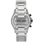 Maserati Sfida R8873640003 44mm Men’s Chronograph Watch – White Panda Dial & Silver-Tone Link Bracelet