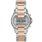 Maserati Sfida R8873640009 44mm Men’s Chronograph Watch – Black Dial & Two-Tone Link Bracelet