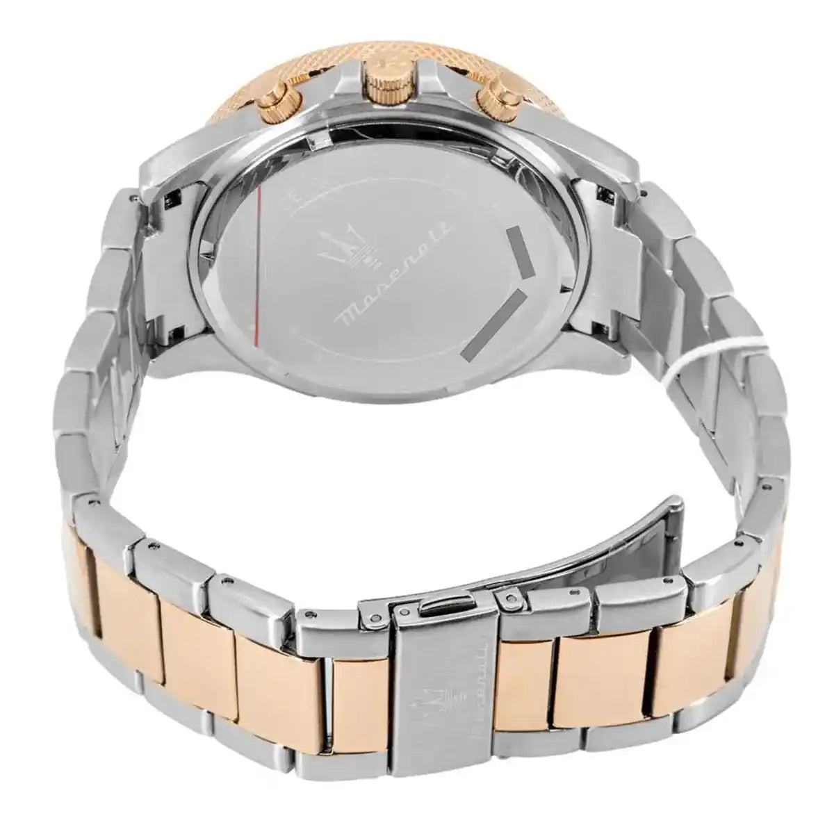 Maserati Sfida R8873640014 44mm Men’s Chronograph Watch – Grey Dial & Two-Tone Link Bracelet