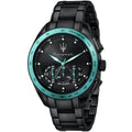 Maserati Traguardo Aqua Edition R8873644002 45mm Men’s Chronograph Watch – Black Dial & Black Link Bracelet