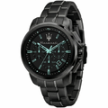 Maserati Successo Aqua Edition R8873644004 44mm Men’s Chronograph Watch – Black Dial & Black Link Bracelet