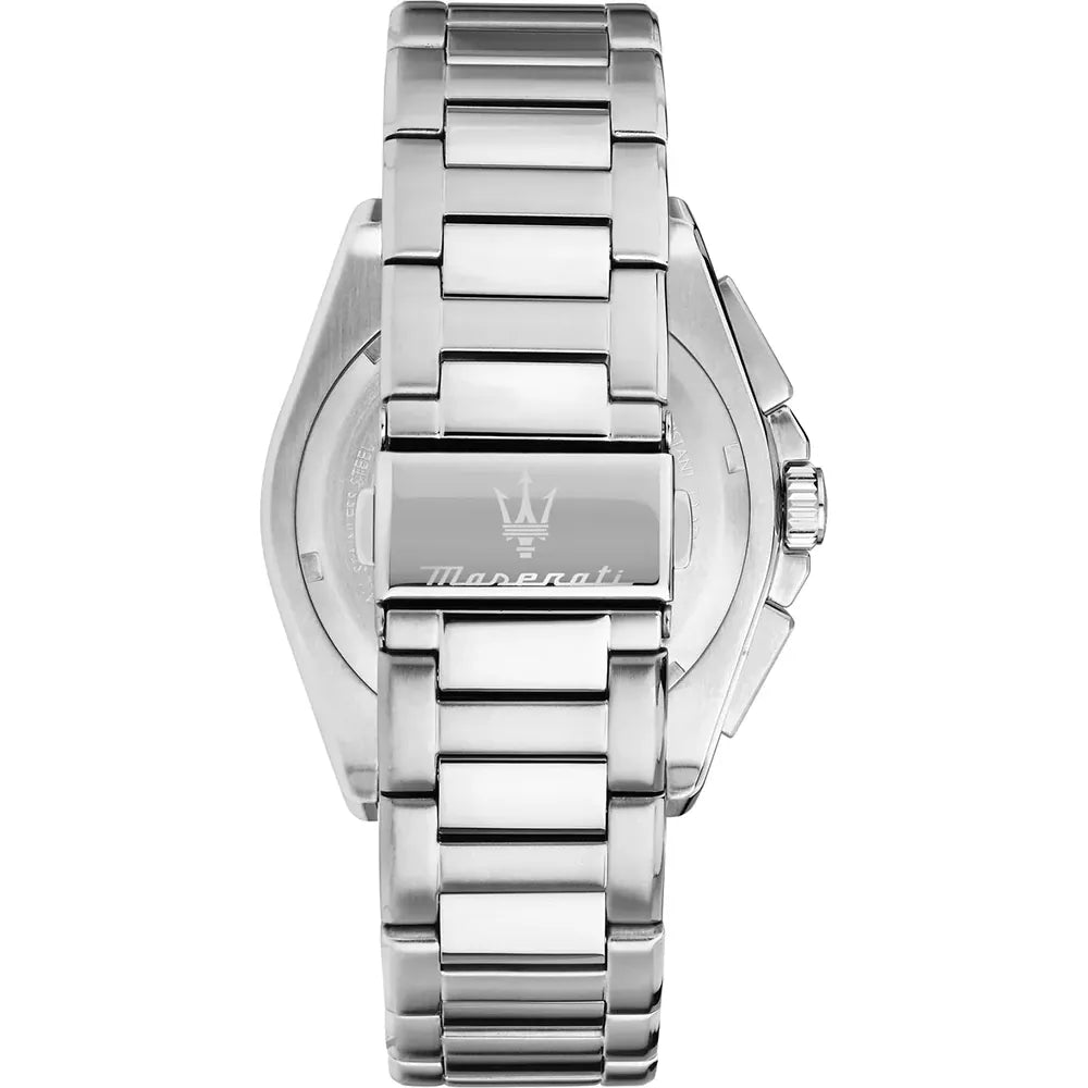 Maserati Velocita R8873652001 45mm Men’s Chronograph Watch – Blue Racing Dial & Silver-Tone Link Bracelet
