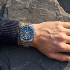 Maserati Velocita R8873652001 45mm Men’s Chronograph Watch – Blue Racing Dial & Silver-Tone Link Bracelet