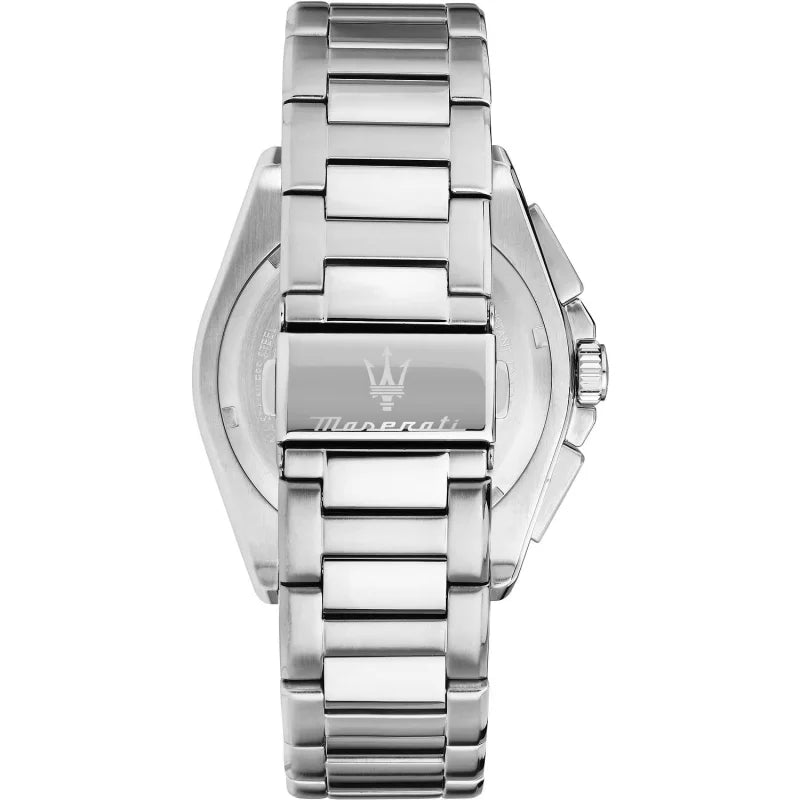 Maserati Velocita R8873652005 45mm Men’s Chronograph Watch – Blue Sunray Dial & Silver-Tone Link Bracelet