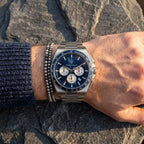 Maserati Velocita R8873652005 45mm Men’s Chronograph Watch – Blue Sunray Dial & Silver-Tone Link Bracelet