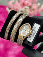 Just Cavalli Signature JC1L248M0075 Women's Quartz Watch – Signature with Silver Stainless Steel Bracelet