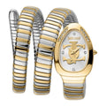 Just Cavalli Signature JC1L228M0065 22mm Women's Quartz Watch – Silver with Silver & Gold Stainless Steel Bracelet