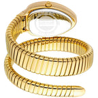 Just Cavalli Signature Snake JC1L227M0035 22mm Women's Quartz Watch – Silver with Gold Stainless Steel Bracelet