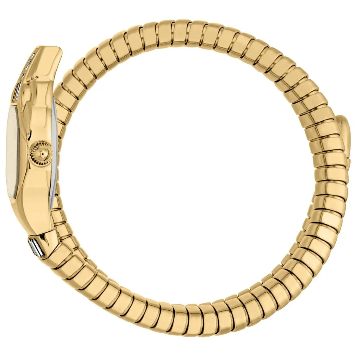 Just Cavalli Signature Snake JC1L326M0025 20mm Women's Quartz Watch – Gold with Gold Stainless Steel Bracelet
