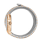 Just Cavalli Signature JC1L248M0075 Women's Quartz Watch – Signature with Silver Stainless Steel Bracelet
