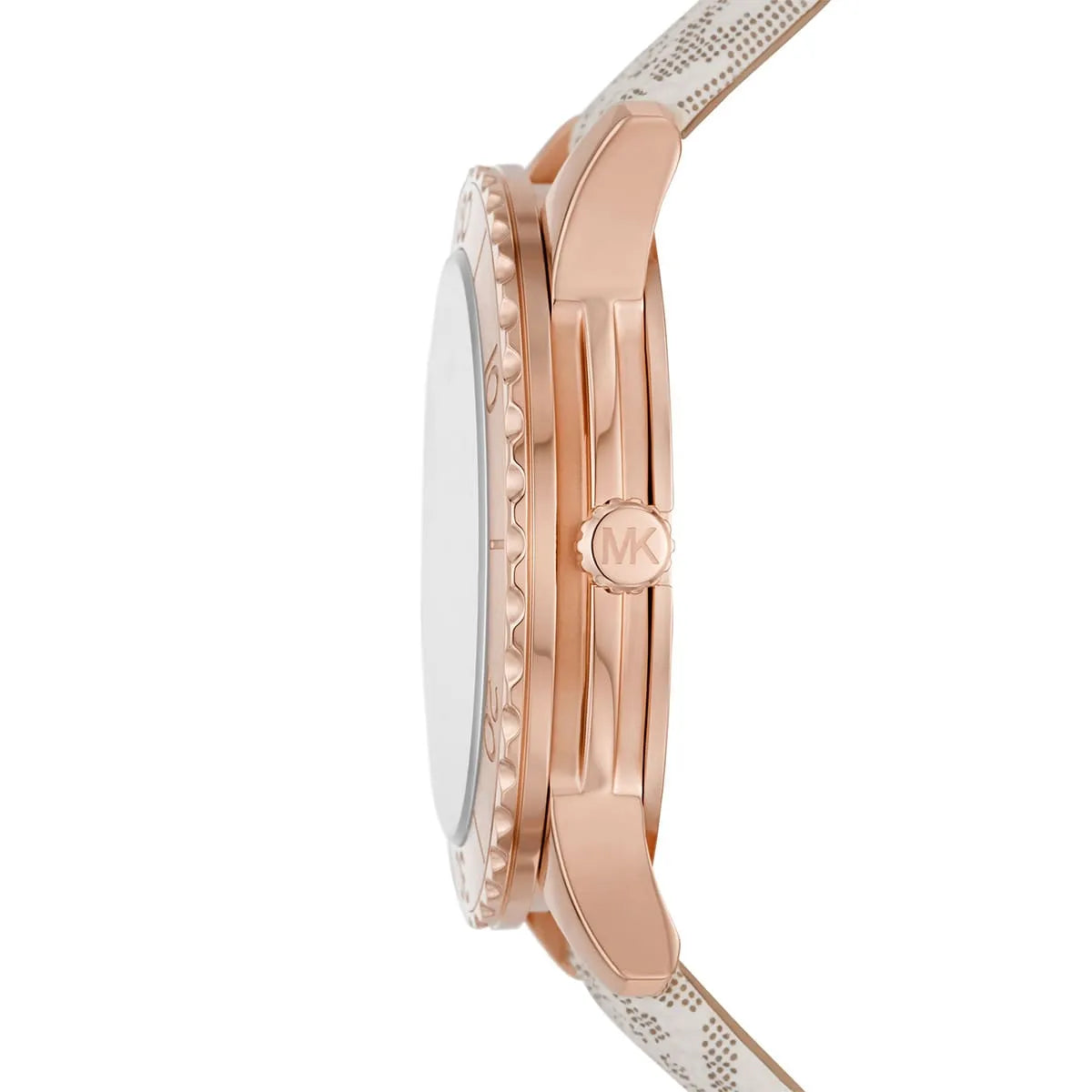 Michael Kors Runway MK6980 37mm Women's Quartz Watch – Pavé Rose Gold with Rose Gold Stainless Steel Bracelet