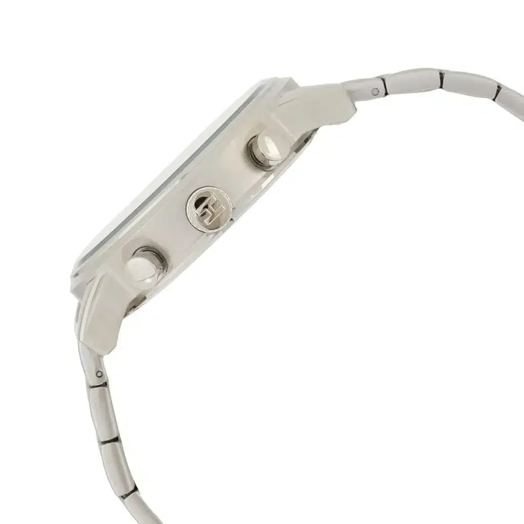 Tommy Hilfiger Kane 1710401 44mm Men's Multi-Function Watch – Blue & Silver Stainless Steel Bracelet