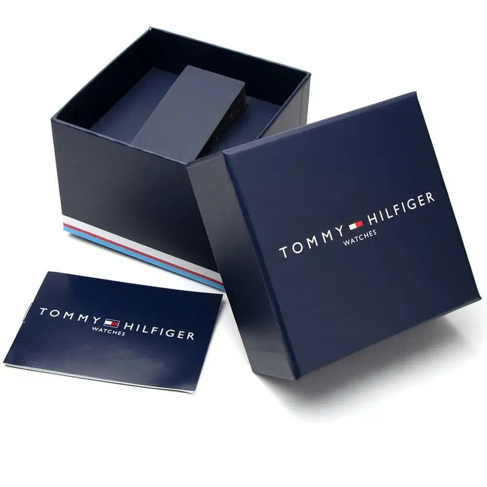 Tommy Hilfiger Daniel 1710419 46mm Men's Multi-Function Watch – Black & Silver Stainless Steel Bracelet