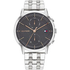 Tommy Hilfiger Easton 1710431 44mm Men's Multi-Function Watch – Grey & Silver Stainless Steel Bracelet