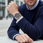 Tommy Hilfiger Easton 1710431 44mm Men's Multi-Function Watch – Grey & Silver Stainless Steel Bracelet
