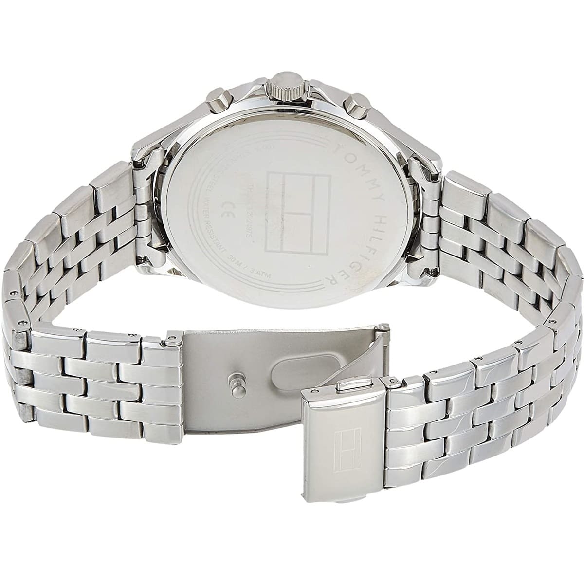 Tommy Hilfiger Ari 1781976 38mm Women's Multi-Function Watch – Slate Blue & Silver Stainless Steel Bracelet
