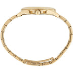 Tommy Hilfiger Ari 1781977 38mm Women's Multi-Function Watch – Off-White Sunray & Gold Stainless Steel Bracelet