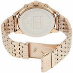 Tommy Hilfiger Ari 1781978 38mm Women's Multi-Function Watch – Off-White Sunray & Rose Gold Stainless Steel Bracelet