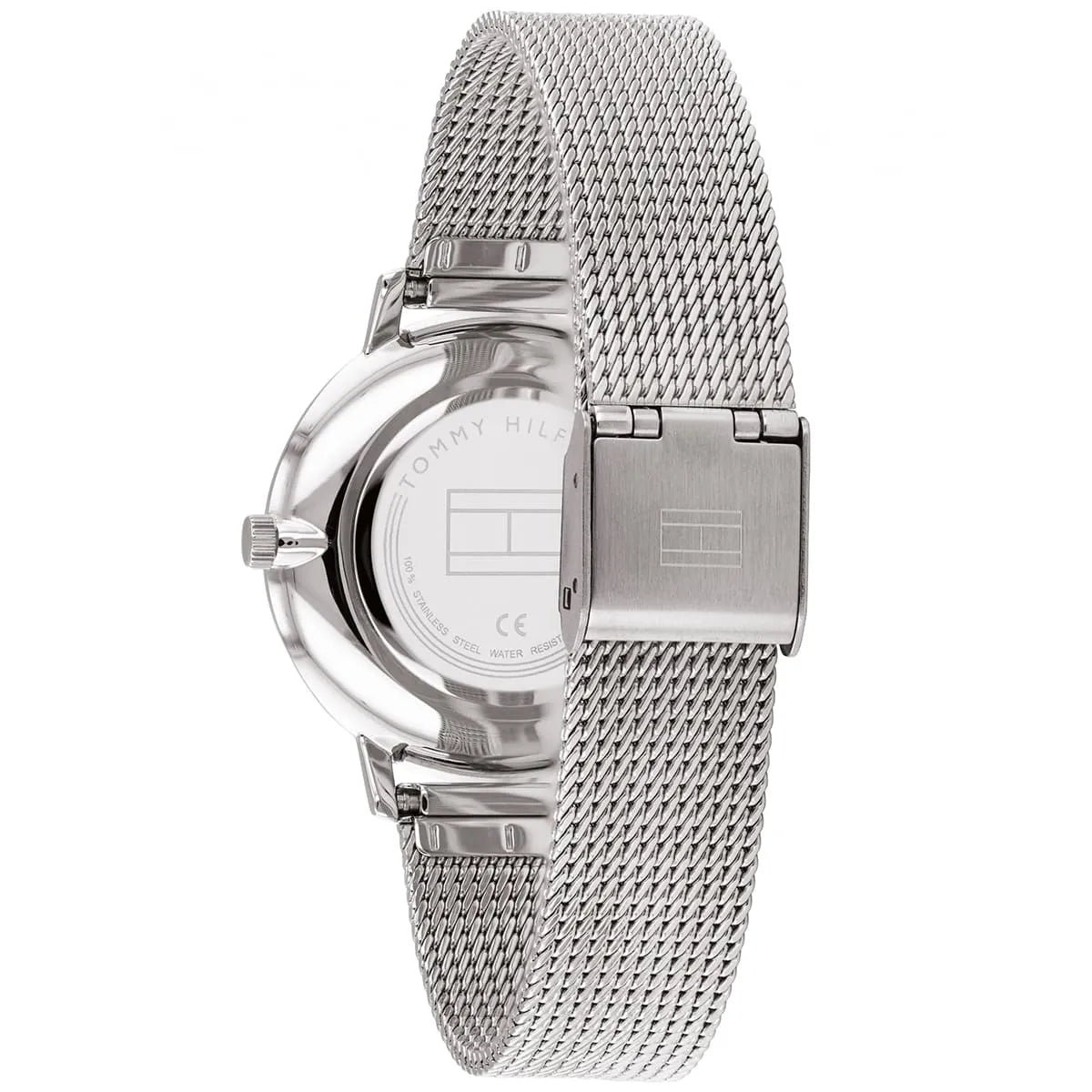 Tommy Hilfiger Pippa 1782151 35mm Women's Quartz Watch – Rose Gold & Silver Stainless Steel Mesh Bracelet