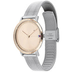 Tommy Hilfiger Pippa 1782151 35mm Women's Quartz Watch – Rose Gold & Silver Stainless Steel Mesh Bracelet
