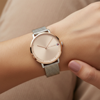 Tommy Hilfiger Pippa 1782151 35mm Women's Quartz Watch – Rose Gold & Silver Stainless Steel Mesh Bracelet