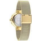 Tommy Hilfiger Liberty 1782217 35mm Women's Quartz Watch – Gold Sunray & Gold Stainless Steel Mesh Bracelet