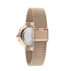 Tommy Hilfiger Liberty 1782218 35mm Women's Quartz Watch – Rose Gold Sunray & Rose Gold Stainless Steel Mesh Bracelet